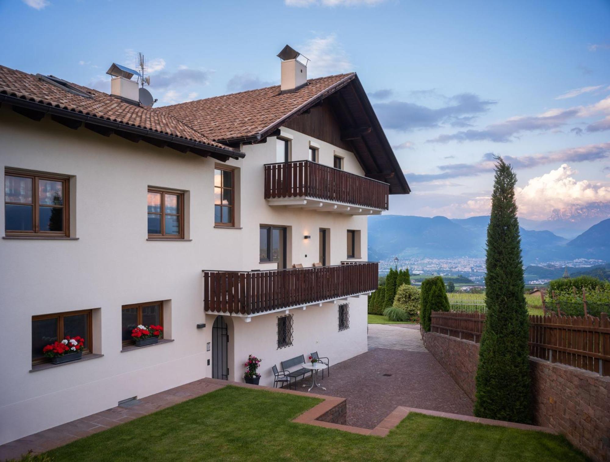 Ferienwohnung Haas Eppan an der Weinstraße Buitenkant foto
