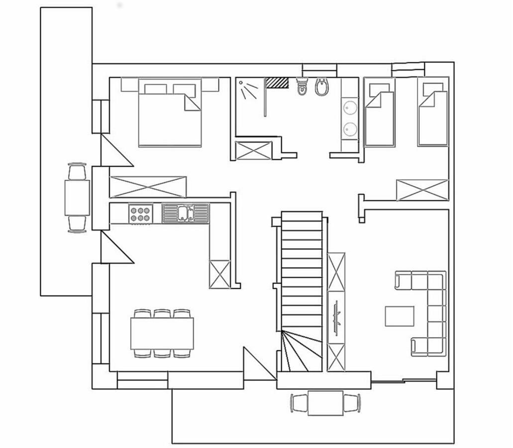 Ferienwohnung Haas Eppan an der Weinstraße Buitenkant foto